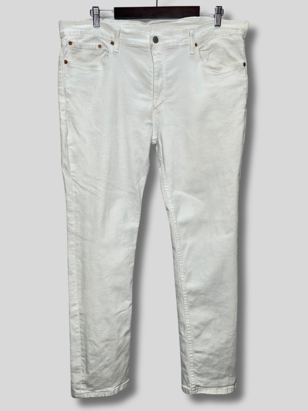 Levi’s 511 Slim Fit White Jeans Men’s 38x32 Denim